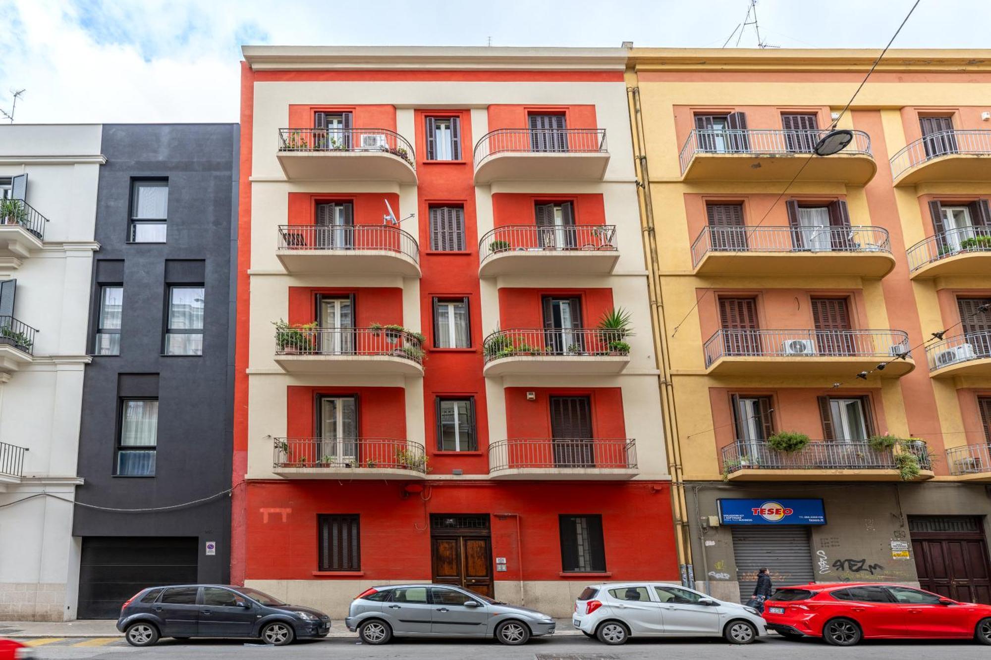 100Mq Maison Paradise - Central & Elegant Apt Bari Exterior foto